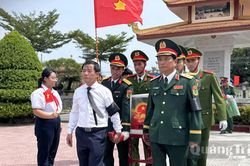 Lễ truy điệu và an táng 13 hài cốt liệt sĩ