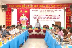 Thực hiện đồng bộ, hiệu quả các nhiệm vụ phát triển kinh tế-xã hội
