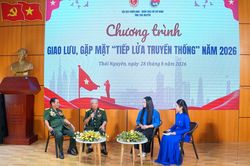 Giao lưu 'Tiếp lửa truyền thống' và phát động cuộc thi 'Hương sắc xứ trà'