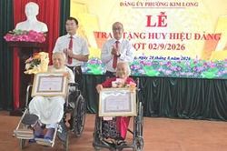 Tr&acirc;n trọng những chặng đường cống hiến của đảng vi&ecirc;n
