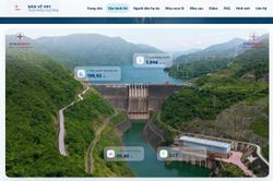 Thủy điện Bản Vẽ xây dựng website truyền thông cộng đồng về mưa lũ, hạn hán và vận hành hồ chứa