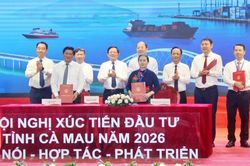 X&uacute;c tiến đầu tư 2026: C&agrave; Mau định h&igrave;nh cực tăng trưởng mới với 5 trụ cột