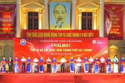 Hải Phòng khai mạc phố đi bộ, ẩm thực đêm giữa trung tâm thành phố