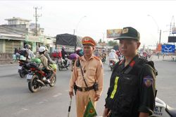 T&acirc;y Ninh: Tăng cường lực lượng bảo đảm an to&agrave;n giao th&ocirc;ng dịp nghỉ Lễ Quốc kh&aacute;nh