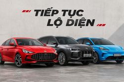 MG Việt Nam tiếp tục 'nhá hàng' 3 mẫu xe mới