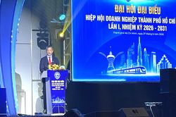 &Ocirc;ng Mai Hữu T&iacute;n l&agrave;m Chủ tịch Li&ecirc;n đo&agrave;n Doanh nghiệp TP. Hồ Ch&iacute; Minh
