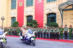 Công an Hà Nội 'sẵn sàng cao nhất' bảo đảm an ninh dịp Quốc khánh