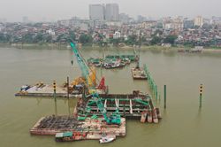 Chủ động tháo gỡ các vướng mắc tại dự án cầu Trần Hưng Đạo, Tứ Liên
