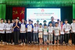 Tiếp sức đến trường cho 125 học sinh tại Ninh Bình