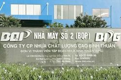 Nộp hồ sơ nửa năm chưa được duyệt l&ecirc;n HOSE, Nhựa B&igrave;nh Thuận (BQP) dời lịch họp cổ đ&ocirc;ng