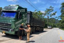 Ra qu&acirc;n tổng kiểm so&aacute;t phương tiện kinh doanh vận tải dịp Quốc kh&aacute;nh 2/9