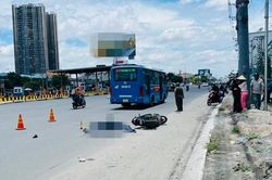 Nam thanh ni&ecirc;n bị xe bu&yacute;t c&aacute;n tử vong ở TPHCM