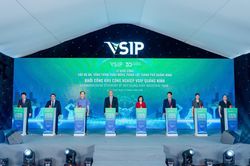 Khởi công Khu công nghiệp VSIP Quảng Ninh rộng hơn 448 ha