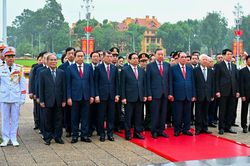 Lãnh đạo Đảng, Nhà nước vào Lăng viếng Chủ tịch Hồ Chí Minh dịp Quốc khánh