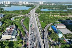 Dự kiến phân luồng xe đi ngược chiều tránh ùn tắc trên cao tốc Pháp Vân - Cao Bồ