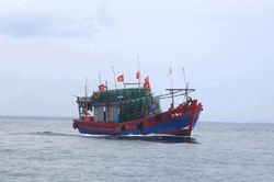 T&agrave;u c&aacute; Đ&agrave; Nẵng c&ugrave;ng 50 ngư d&acirc;n mất li&ecirc;n lạc tr&ecirc;n biển: Cứu vớt 32 người
