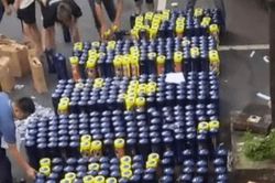 Triệt phá đường dây tiêu thụ gần 9.600 bình 'khí cười'