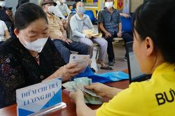 Lịch trả lương hưu, trợ cấp BHXH tháng 9 ở TPHCM