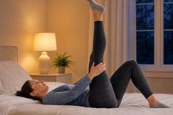 5 động tác giãn cơ giúp cơ thể thư giãn trước khi ngủ