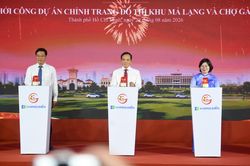 Chính thức khởi công chỉnh trang khu Mả Lạng sau gần 3 thập kỷ 'treo'