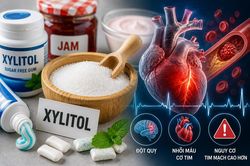 Chất tạo ngọt trong kẹo cao su liên quan đến nguy cơ đột quỵ và nhồi máu cơ tim
