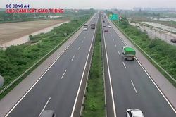 Ô tô phóng nhanh, lấn làn, chuyển làn liên tục giảm hẳn trên cao tốc