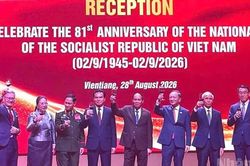Kỷ niệm 81 năm Quốc kh&aacute;nh Việt Nam tại L&agrave;o