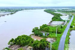 Cà Mau khởi công kè bảo vệ bờ sông Gành Hào