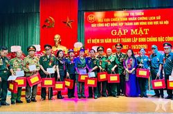 Cựu chiến binh Đặc công biệt động hợp thành khu vực Hà Nội gặp mặt truyền thống