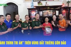 'H&agrave;nh tr&igrave;nh tri &acirc;n' tr&ecirc;n v&ugrave;ng đất thi&ecirc;ng C&ocirc;n Đảo