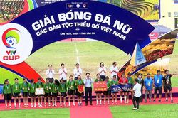 Bế mạc Giải bóng đá nữ các dân tộc thiểu số Việt Nam lần thứ nhất