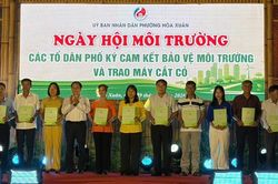 Chung tay h&agrave;nh động v&igrave; một H&ograve;a Xu&acirc;n xanh - sạch - đẹp - văn minh