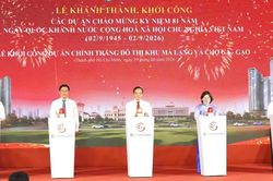 TPHCM khởi công, khánh thành 11 công trình với tổng vốn hơn 181.000 tỷ đồng