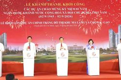 TPHCM khởi công, khánh thành 11 công trình với tổng vốn hơn 181.000 tỷ đồng