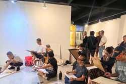 Nghệ sĩ Việt Nam giao lưu, triển l&atilde;m nghệ thuật tại Bangkok