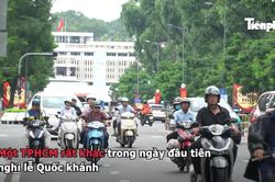 Một TPHCM rất khác trong ngày đầu tiên nghỉ lễ Quốc khánh