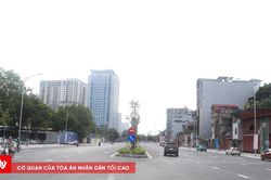 Cận cảnh đường Vành đai 1, đoạn Hoàng Cầu - Voi Phục trong dịp nghỉ lễ Quốc khánh