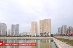 Cận cảnh hồ đầu mối Mễ Trì (hồ Đồng Bông 2) sau khi hoàn thành: 'Túi chứa nước' mới phía Tây Nam Hà Nội