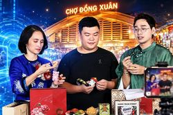Chợ Đồng Xuân bước vào không gian số, livestream hỗ trợ tiểu thương quảng bá sản phẩm