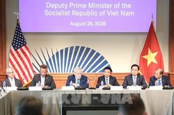 Ph&oacute; Thủ tướng Nguyễn Văn Thắng đối thoại thực chất với nhiều doanh nghiệp, nh&agrave; đầu tư Hoa Kỳ