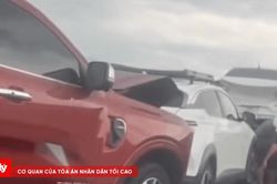 Va chạm li&ecirc;n ho&agrave;n tr&ecirc;n cao tốc Phan Thiết - Dầu Gi&acirc;y