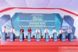 Đà Nẵng: Khởi công 3 hạng mục Khu công nghiệp Nam Thăng Bình