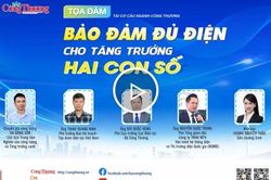 Bảo đảm đủ điện cho tăng trưởng hai con số