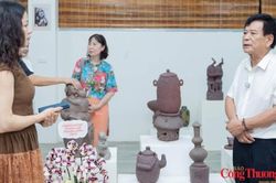 Hơi thở vùng cao Tây Bắc trên chất liệu gốm Bát Tràng