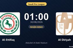 Nhận định Al-Ettifaq vs Al Diriyah: Điểm nóng cuộc đua tốp đầu