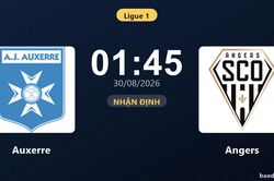 Nhận định Auxerre vs Angers: Cuộc chiến nhóm cuối