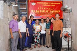 Niềm vui trong những ngôi nhà Đại đoàn kết