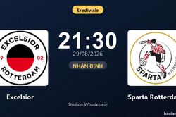 Nhận định Excelsior vs Sparta Rotterdam: Điểm n&oacute;ng cuộc đua tốp đầu