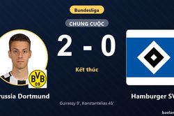Hạ gục Hamburger SV 2-0, Borussia Dortmund khởi đầu su&ocirc;n sẻ tại Bundesliga