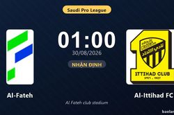 Nhận định Al-Fateh vs Al-Ittihad FC: Cơ hội bám đuổi ngôi đầu